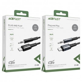 Audio cable C1-08 USB-C to 3.5mm (male)