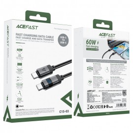 Charging Data Cable C15-03 USB-C to USB-C 60W