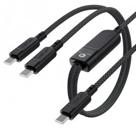 Charging Data Cable C5-11 USB-C to 2xUSB-C 100W