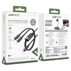 Charging Data Cable C5-11 USB-C to 2xUSB-C 100W